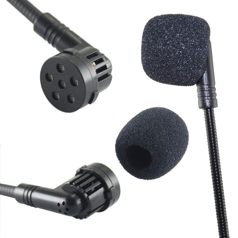 EXMAX Over Ear 3.5mm/1/8 Hands Free Cardioid Wired Audio Boom Condenser Classroom Mic Headset Microphone for UHF-938 ATG-100T Wireless Tour Guide System Voice Amplifier Conference PC Laptop Tablet - Image 4